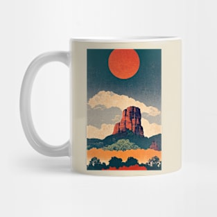 Arizona Retro Travel Mug